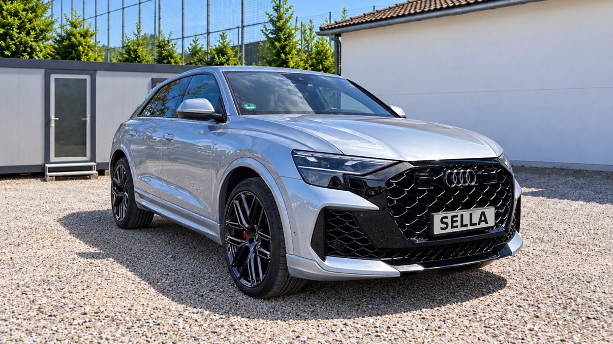 Audi RS Q8 · Silber