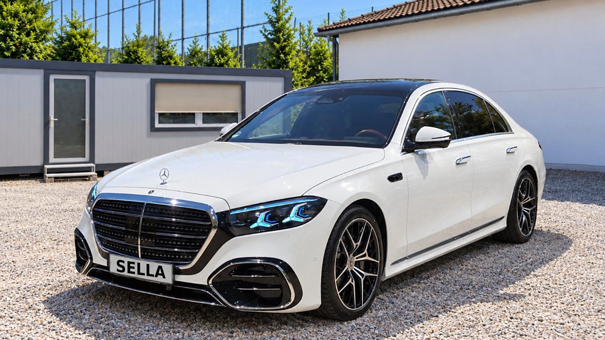 Mercedes-Benz S-Klasse AMG Line · Weiß