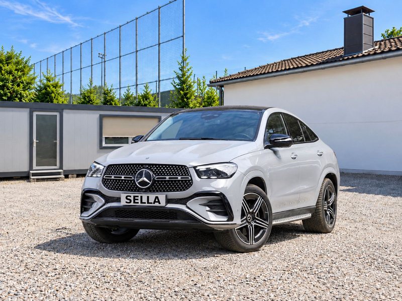 Mercedes-Benz GLE 400 d Coupé · Silber