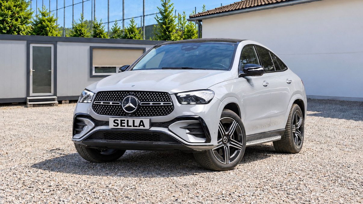 Mercedes-Benz GLE 400 d Coupé · Silber